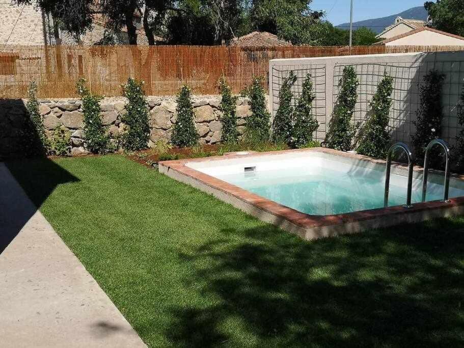 La Alberca Casa Con Jardin Y Piscina Villa Tenzuela Eksteriør bilde
