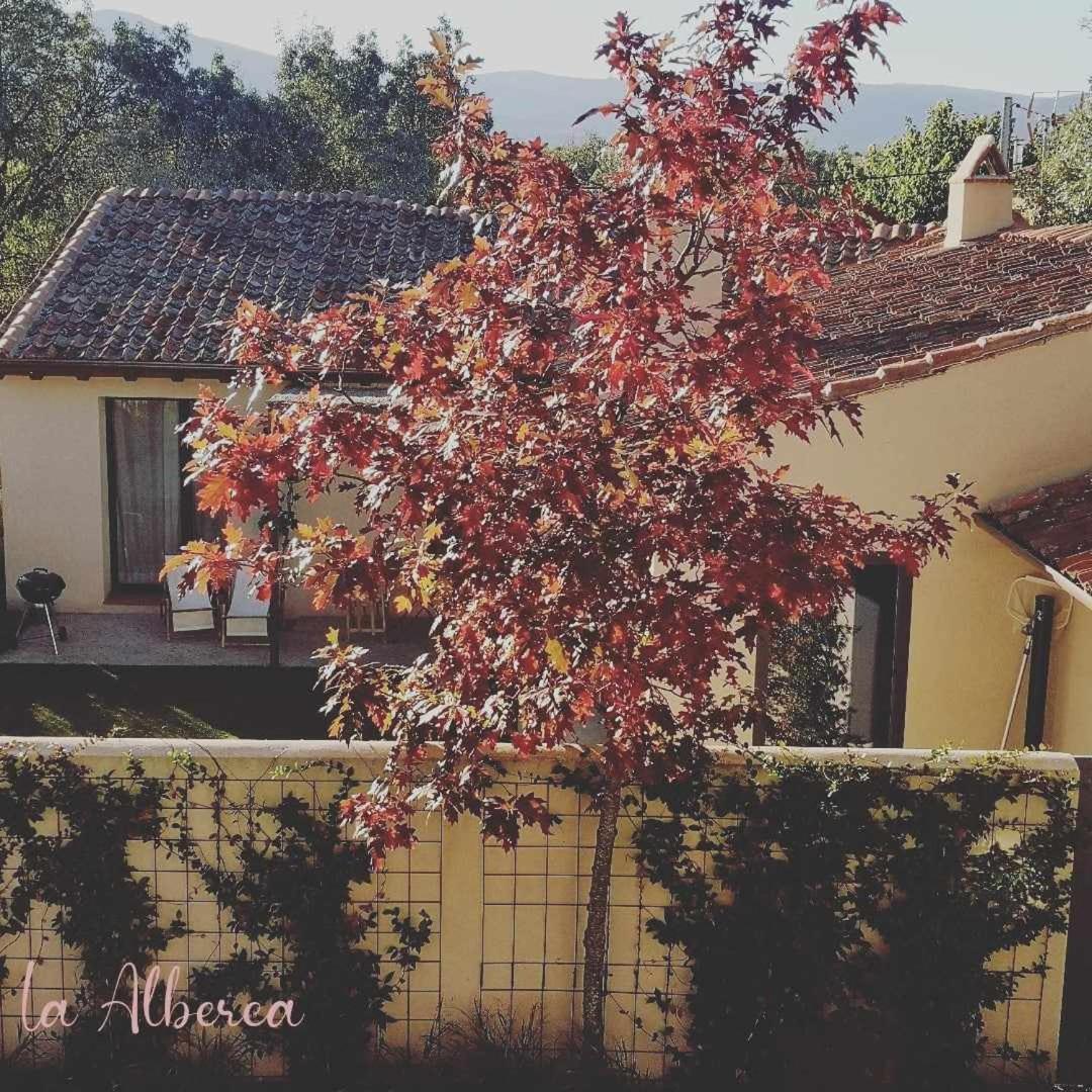 La Alberca Casa Con Jardin Y Piscina Villa Tenzuela Eksteriør bilde